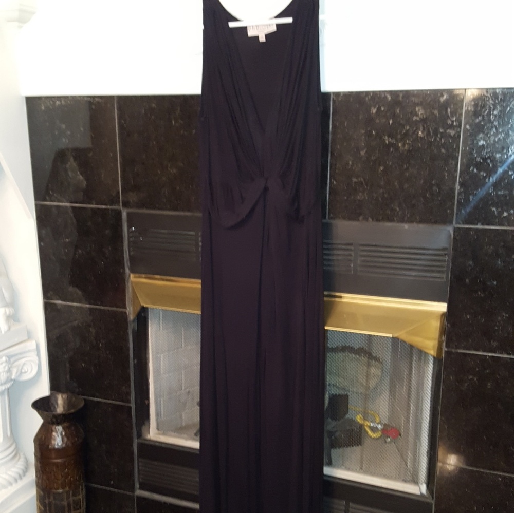 Knotted Sleeveless Maxi Dress